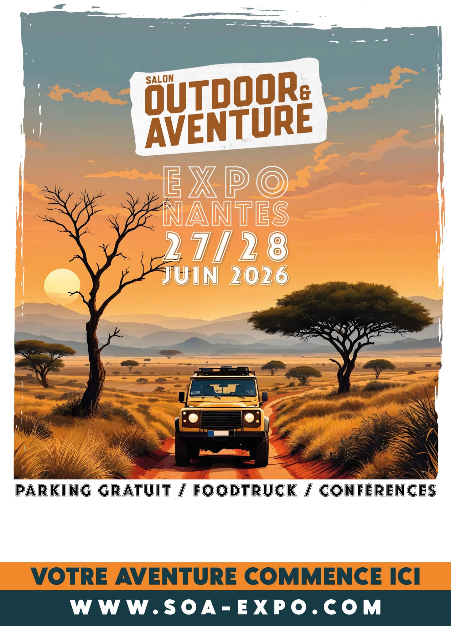 Affiche salon Outdoor aventure 2026