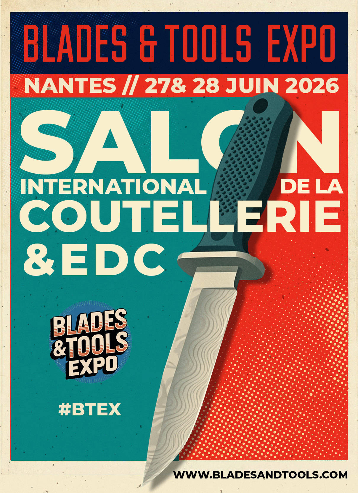 Affiche Blade and tools 2026