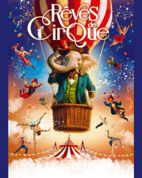 Affiche rêves de cirque 2026