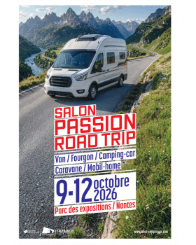 Affiche Passion Road Trip 2026